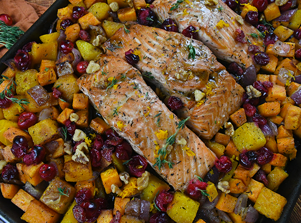 Cranberry Orange Baked Salmon - Step 5